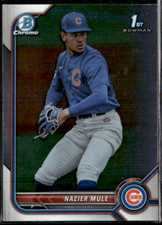 NAZIER MULE 2022 BOWMAN DRAFT CHROME 1ST