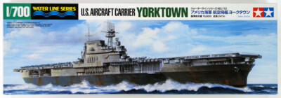 Tamiya #31712 1:700 US Flugzeugträger YORKTOWN Modellbausatz