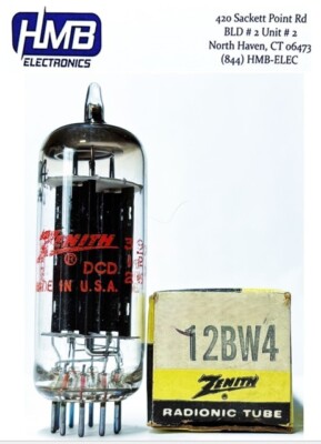 ZENITH 12BW4 VACUUM TUBE