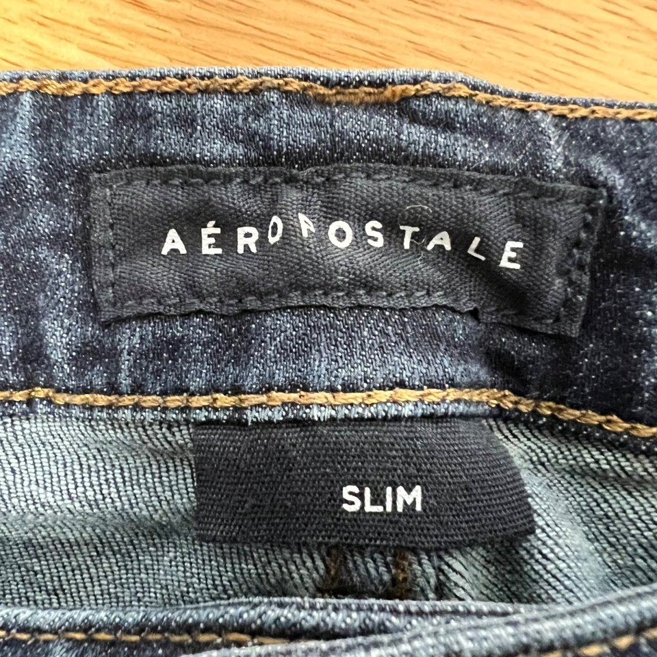 Aeropostale Men’s Slim Fit Jeans Size 28x32 Five Pocket eBay