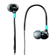 New X-1 (Powered by H2O Audio) TR1-BK-X Trax Custom Fit In-Ear Sport Headphones