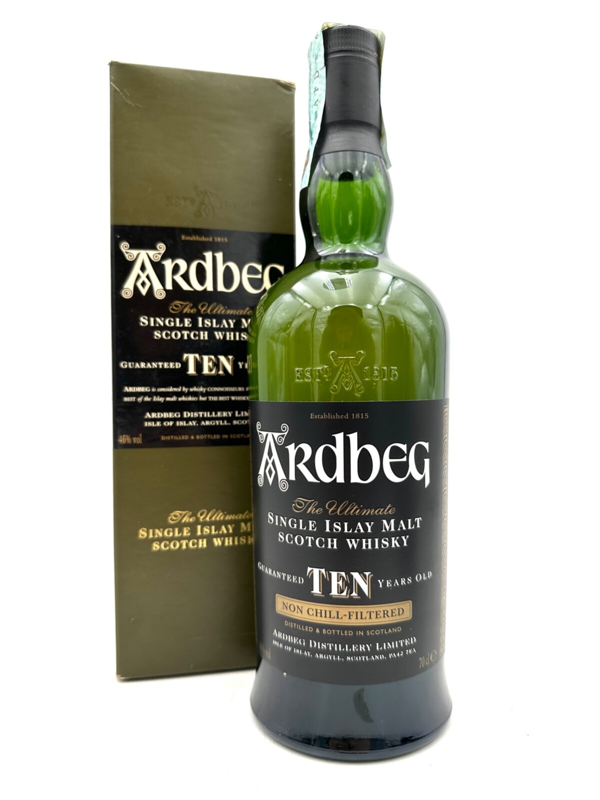 ARDBEG 10 YO SINGLE MALT SCOTCH WHISKY - 0,7L 46% - BOTTL. 2006