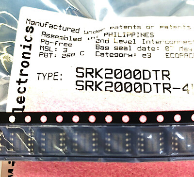 2 Stück SRK2000D | Synchronous rectifier smart driver | SO8 |STMicroelectronics