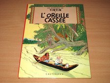 TINTIN L' OREILLE CASSÉE BUCH - CASTERMAN / TIM und STRUPPI wie NEU