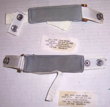 2 Pcs New Chin Strap with pad by Gentex for Flight Helmet USGI