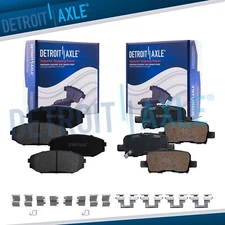 Front & Rear Ceramic Brake Pads for 2001-2002 Acura MDX 2002-2004 Honda Odyssey