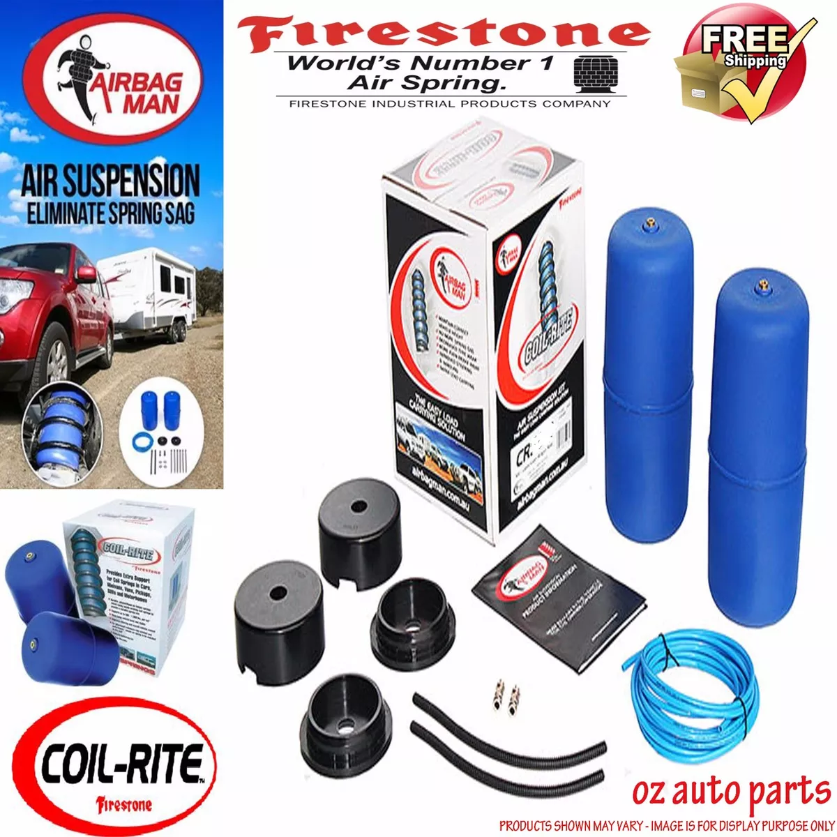 HOLDEN ADVENTRA VY VZ FIRESTONE COIL RITE AIR BAG SUSPENSION