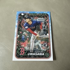 2024 Topps Holiday Rookie #H37 Naoyuki Uwasawa Boston Red Sox Baseball Card