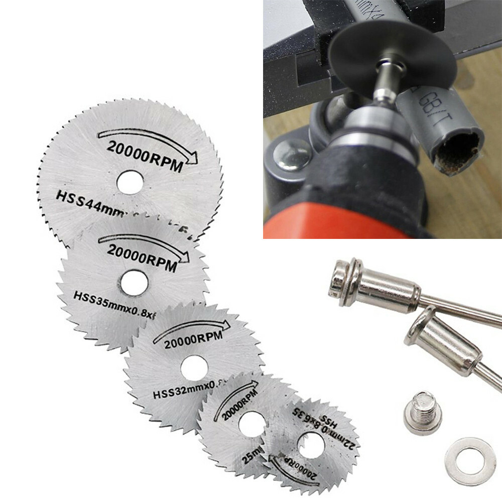 5x HSS Circular Wood Cutting Saw Blade 