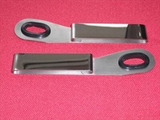 Mgb Mgc Midget Polished Stainless Steel Seat Belt Guides Retainers