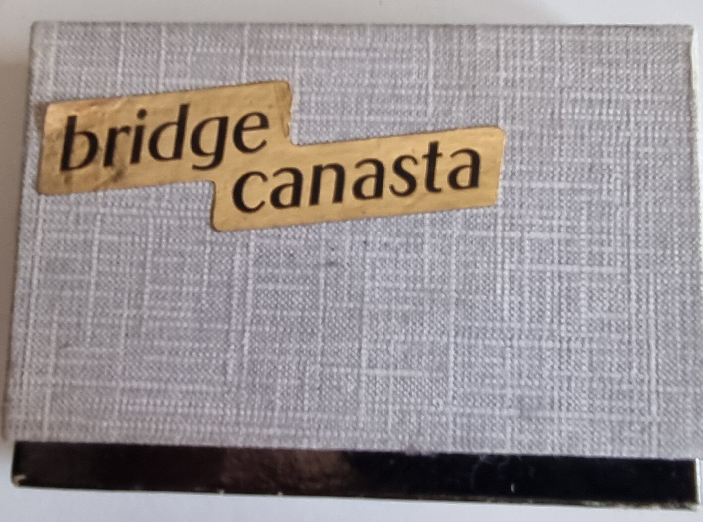 Cartes Bridge Canasta Ducale Vintage pour remplacer vos jeux modernes fragiles