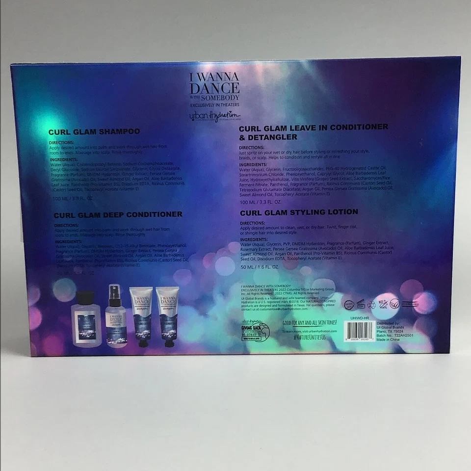 Urban Hydration (Wanna Dance) Curl-Glam Hair Set-Shampoo/Conditioner/Detangler - Image 4 of 4