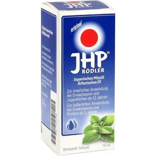 RECORDATI PHARMA GMBH JHP Rödler Japanisches Minzöl ätherisches Öl 10 ml PZN 13422346