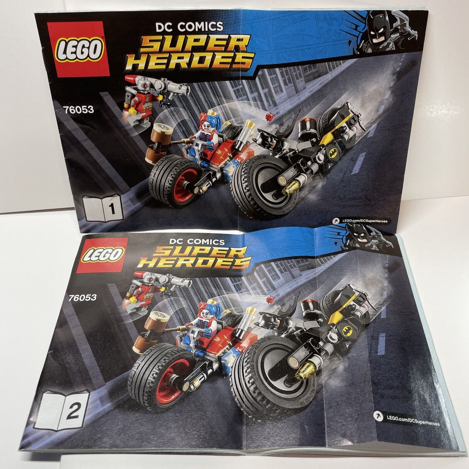 Lego # 76053 DC Comics Super Heroes: Gotham City Cycle Chase (Manuals Only)