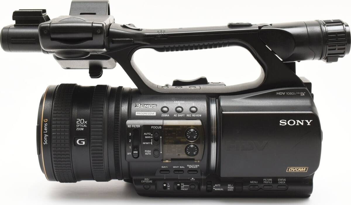 Near Mint ]SONY HVR-Z5J HDV Camcorder HDV/DVCAM/DV W/ Accessory