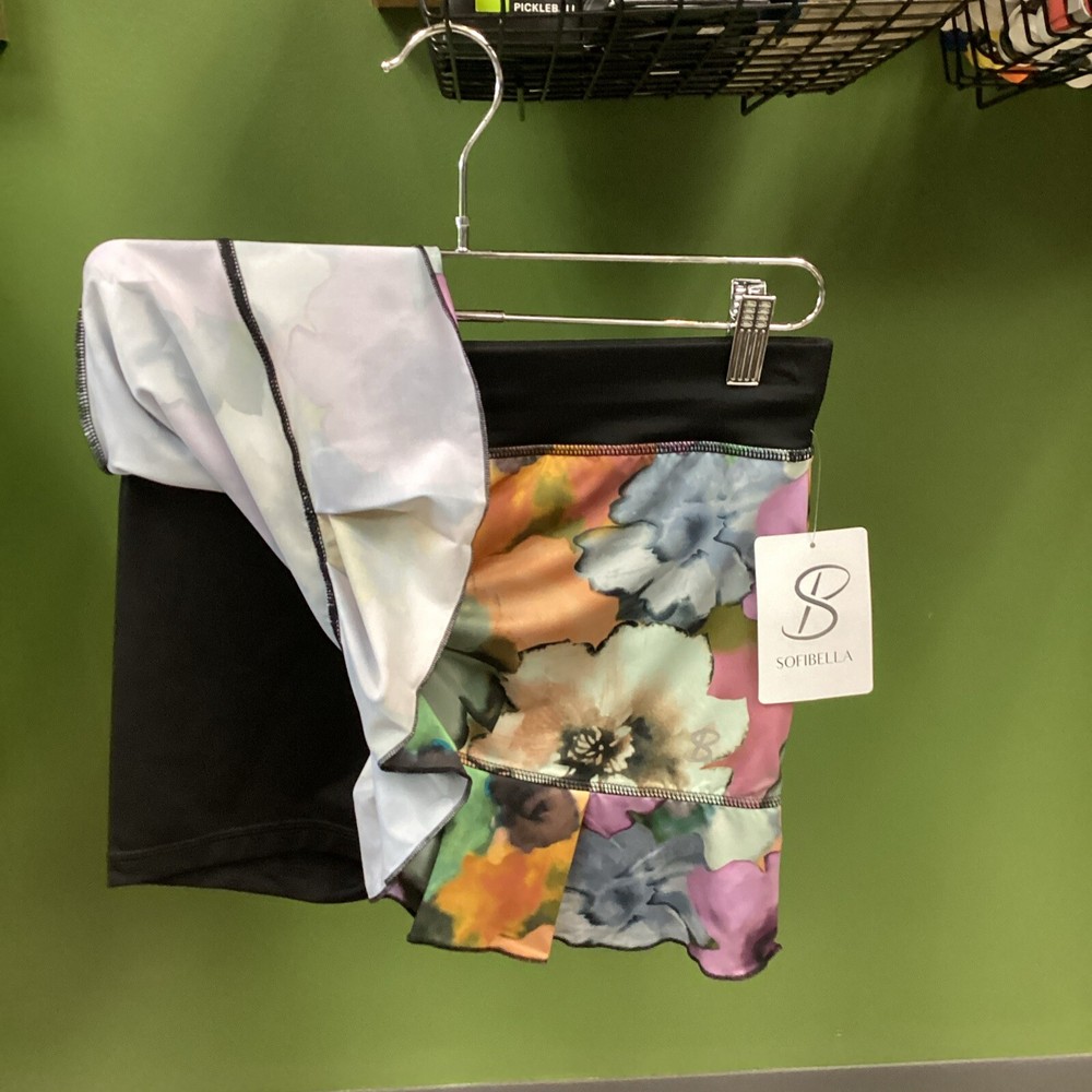 Sofibella Multicolor Tennis Skirt Style 7016 in XS