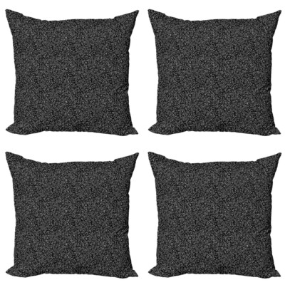 Hangul Korean Print Throw Pillow Covers Pack of Korea Alphabet