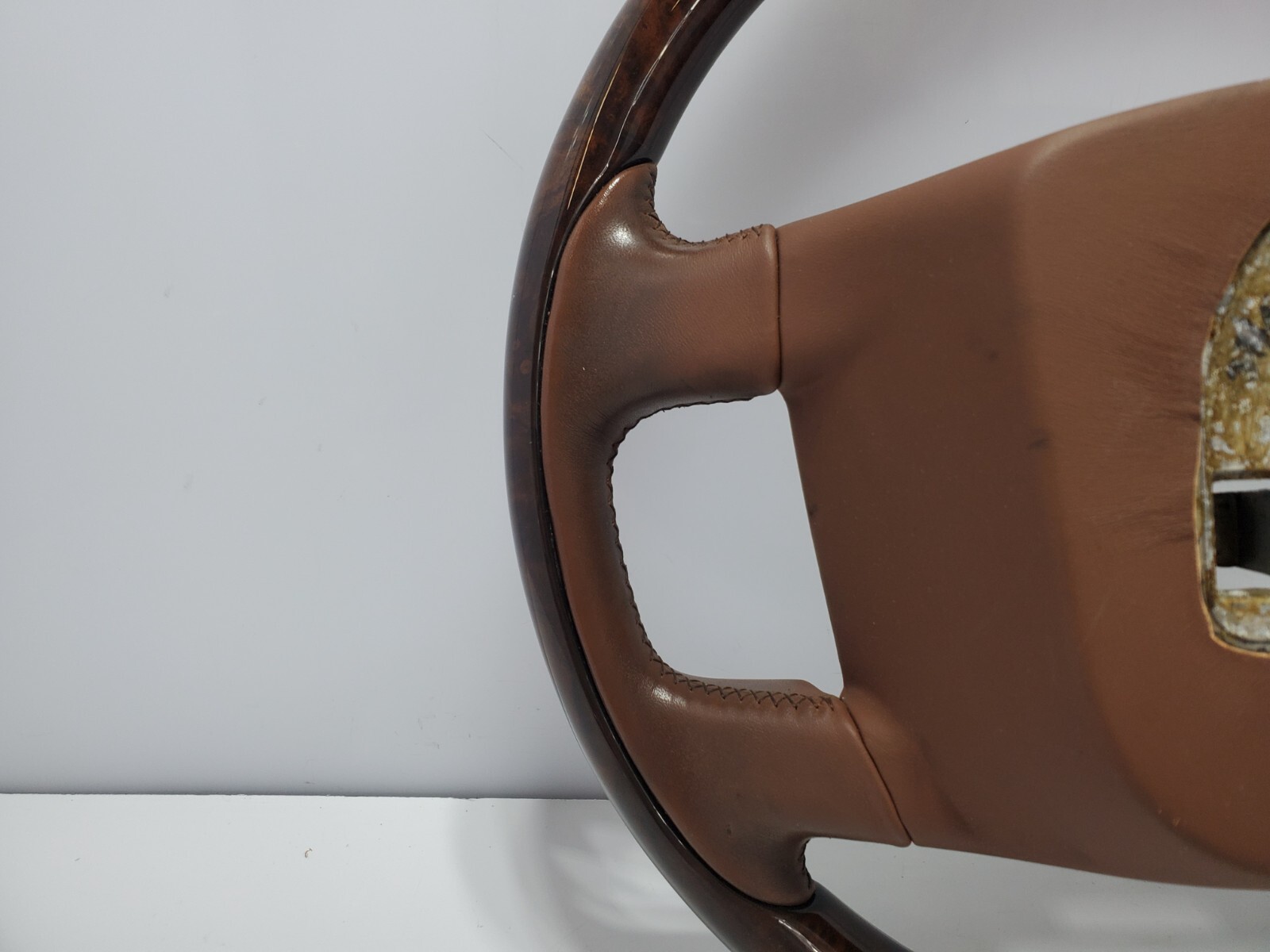 ✅ 03-12 OEM Bentley Continental GT GTC Flying Spur Driver Steering Wheel Wood