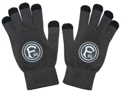 Fortuna Düsseldorf Smartphonehandschuh anthrazit Smartphone Handschuhe unisex