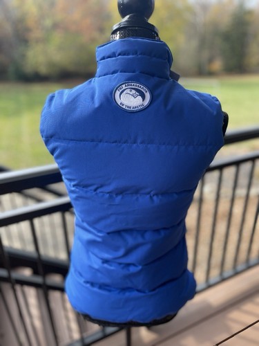 Canada Goose Women Freestyle Down Vest Royal PBI Blue Size XS - Picture 3 of 8