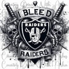 Sublimation Transfer Raiders Football Ready To Press Heat Transfer