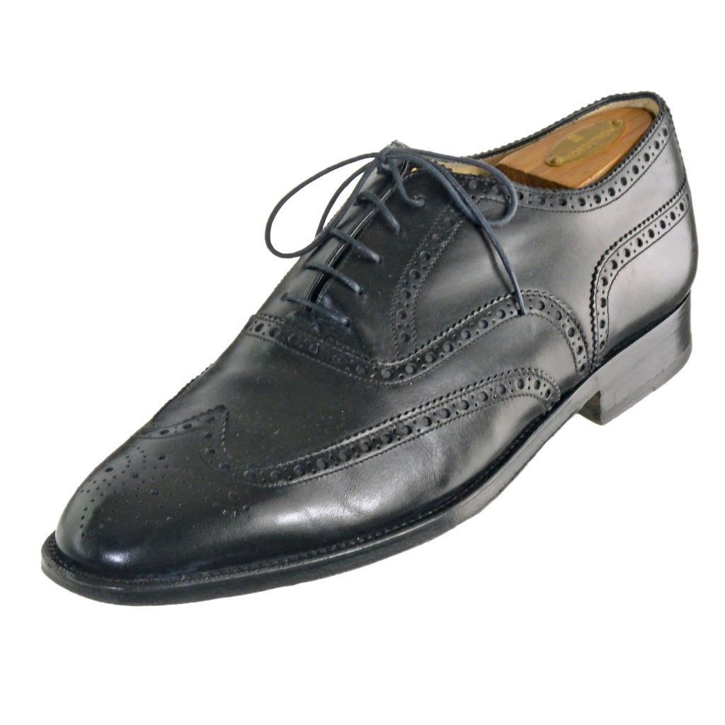 HICKEY FREEMAN Oxfords Dress Shoes Wingtip Sz. 10.5 D  display picture 2