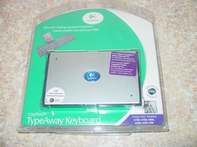 Logitech TypeAway Keyboard Ultra Slim Folding Keyboard For Palm Handhelds NEW