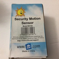 X10 Powerhouse Security System Motion Sensor ...