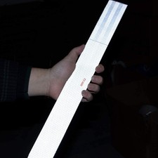 Reflective Tape 2 inch Wide 160 FT Long DOT-C2 High Intensity White - 2 inch ...
