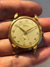 Imperios Jumbo Calatrava Spider Lugs Not Working Rare Art Deco Watch For Parts