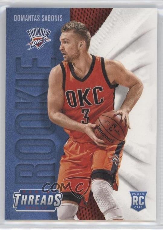 2016-17 Panini Threads Leather Rookies Domantas Sabonis #207 4g0