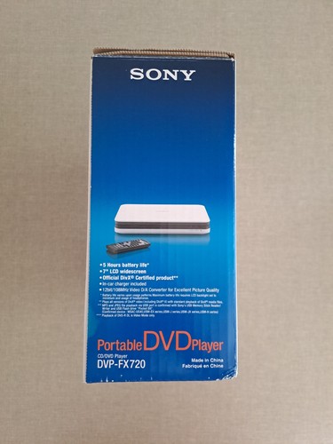 SONY Portabler DVD CD Player DVP-FX720 in OVP TOP - Bild 14 von 14