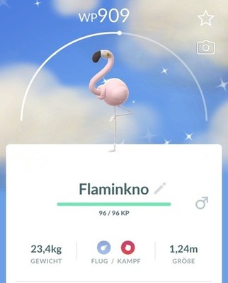   #973 Shiny Flaminkno Pokémon Go 