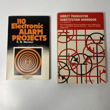 Direct Transistor Substitution HandBook+ 110 Electronic Alarm Projects.VGC..B86