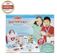 Melissa  Doug Get Well Doctor  s Kit Play Set 25 Toy Pieces