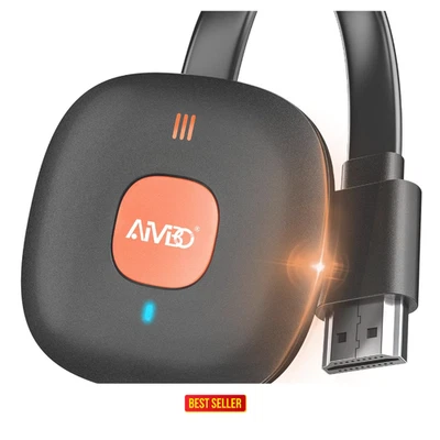 4K Wireless HDMI Dongle für TV Beamer Monitor, Wlan Display Adapter mit Screen - Bild 1 von 4