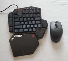 DITI Red Dragon Mechanical Gaming Keyboard One - Handed Corsair Mouse