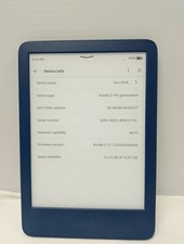 Amazon Kindle 11th Gen. 16GB, Wi-Fi, 6" - Denim