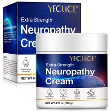 Neuropathy Cream Extra Strength to Stop Pain, Nerve Pain Relief Cream for Fee...