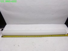 White HDPE Tubing 2" ID x 2-7/16" OD x 30" L