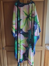 TAUBERT Kleid Sommerkleid Strandkleid Tunika Maxikleid Kleid Gr w 54-54 TOP! 