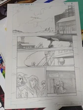 CITY OF OTHERS #1 Original Art Page #1 by Bernie Wrightson 