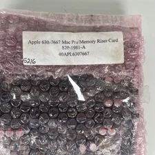 Apple Mac Pro A1186 2006 Memory Riser Board Cards 630-7667 820-1981-A