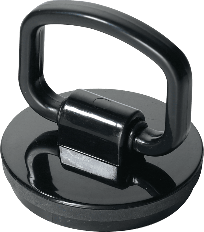 McAlpine BP2H 1.75"" Black Plastic Plug with Handle and Rubber Seal