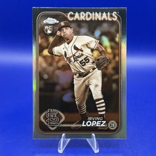 2024 Topps Chrome Irving Lopez Sepia Refractor #95 Rookie RC St. Louis Cardinals