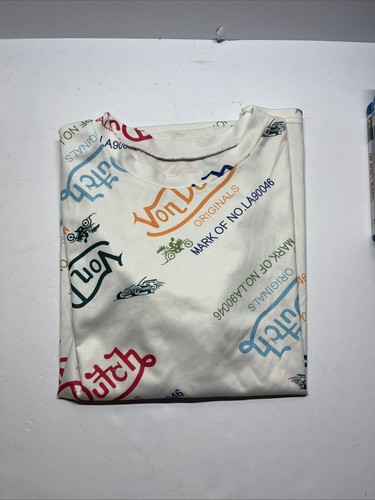 Size  large - USED  women’s Von Dutch  Logo T Shirt