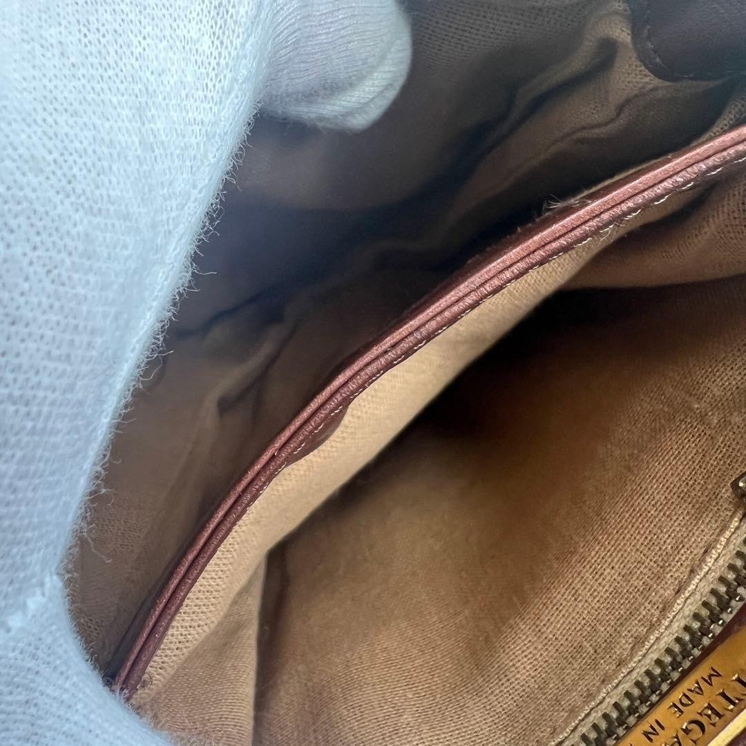 Bottega Veneta Shoulder Bag Pochette Leather Brown Vintage Rare Model From JP YZ thumbnail 16