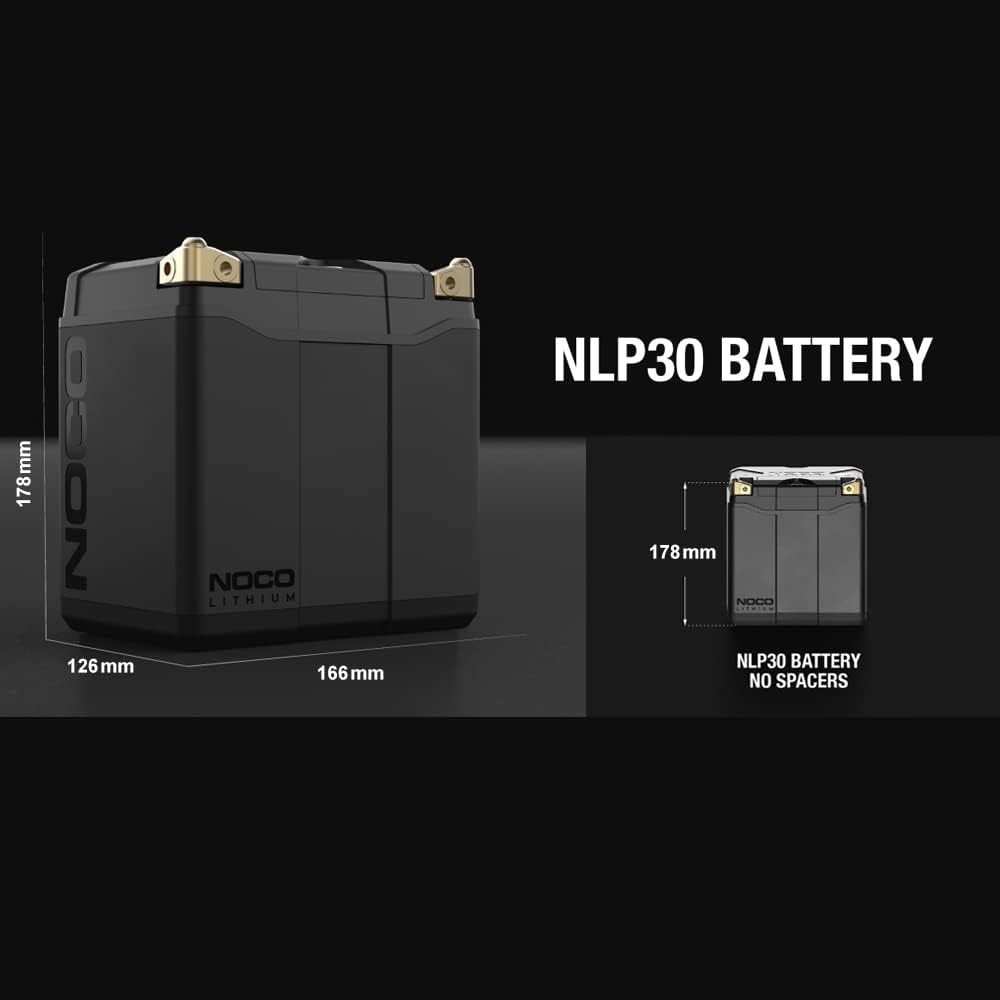 NOCO Lithium NLP30 Group 30 700A 12V 8Ah Lithium Powersport Battery