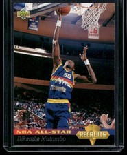 Dikembe Mutombo 1992-93 Upper Deck NBA All-Stars #33 Denver Nuggets