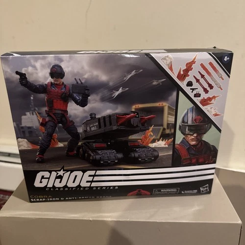 G.I. JOE CLASSIFIED SERIES SCRAP-IRON & ANTI-ARMOR DRONE # 74